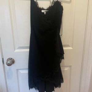 Black lace dress